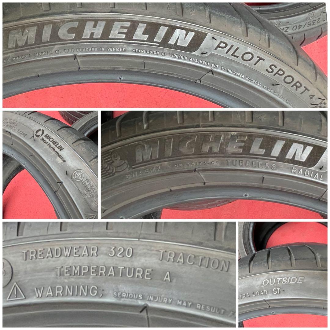 いももち専用です送料込22年式235/40ZR18ミシュランPILOTスポーツ4