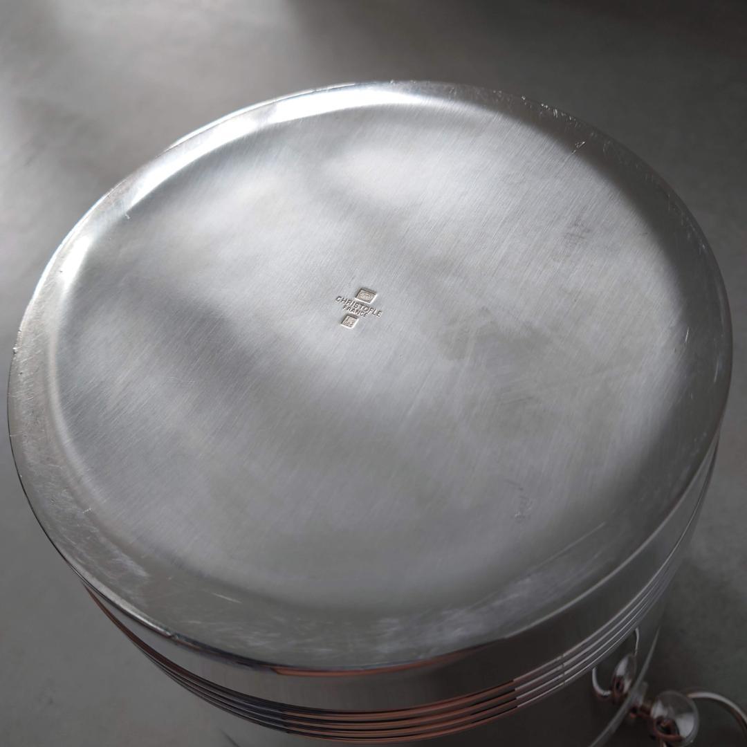 希少 美品 クリストフル シャンパンクーラー