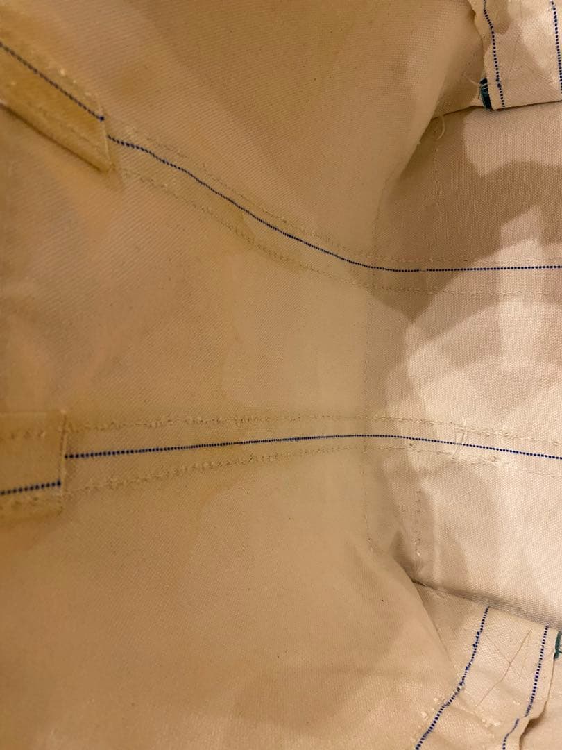 80s エルエルビーン　トートバッグ　2色ギザタグ　グリーン　M 美品