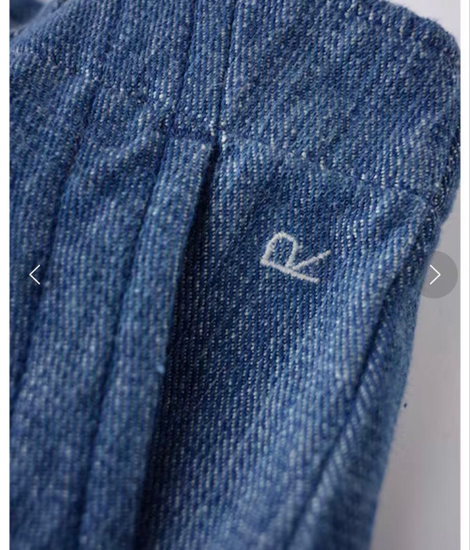 kuma kuma⭐︎45R カディデニムペインターパンツ