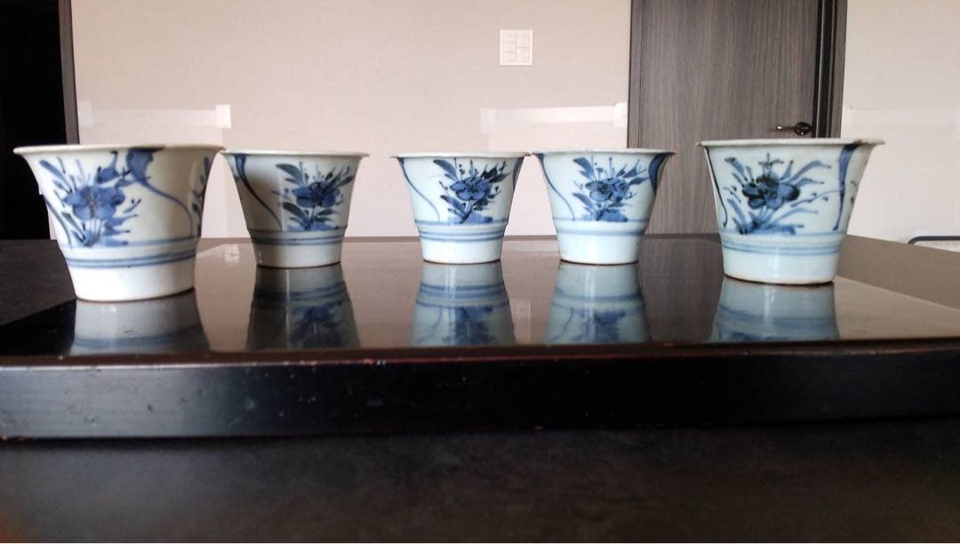 初期伊万里　古伊万里　古美術　酒器　煎茶器　茶道具