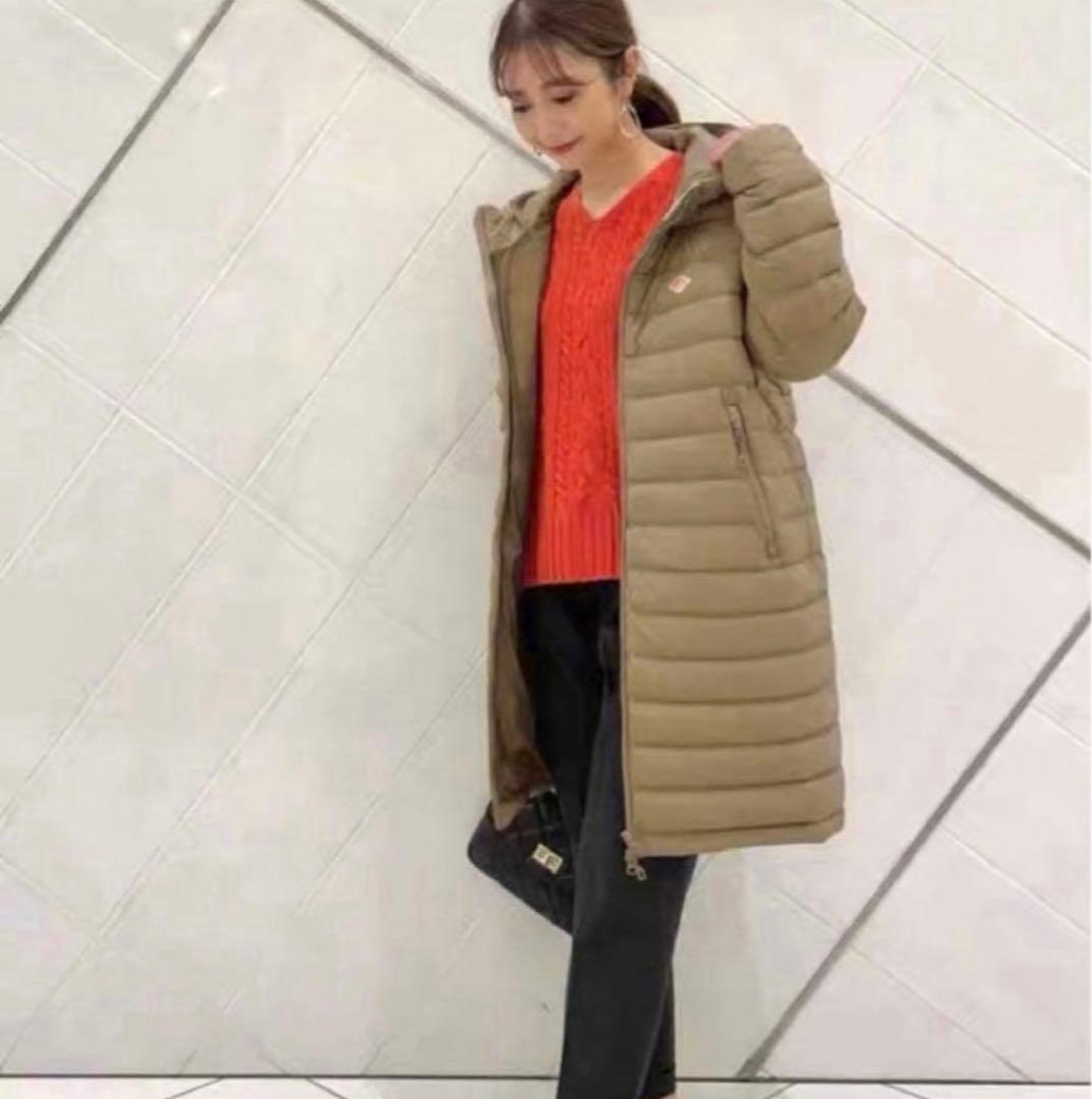 再入荷Dantonダントン ミドルダウン フードコート ブラック