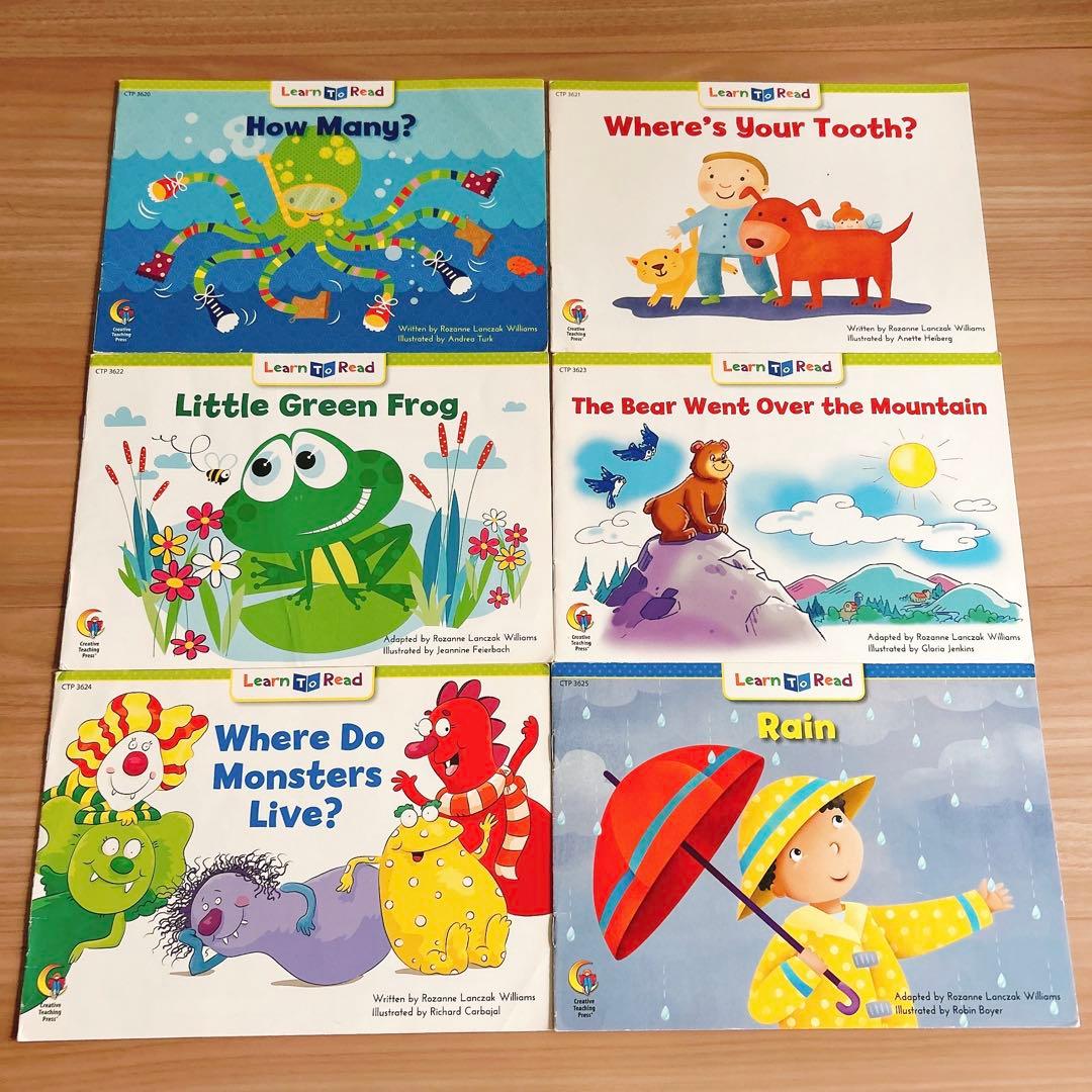 CTP絵本 Learn To Read レベル1-1 本18冊 CD2枚