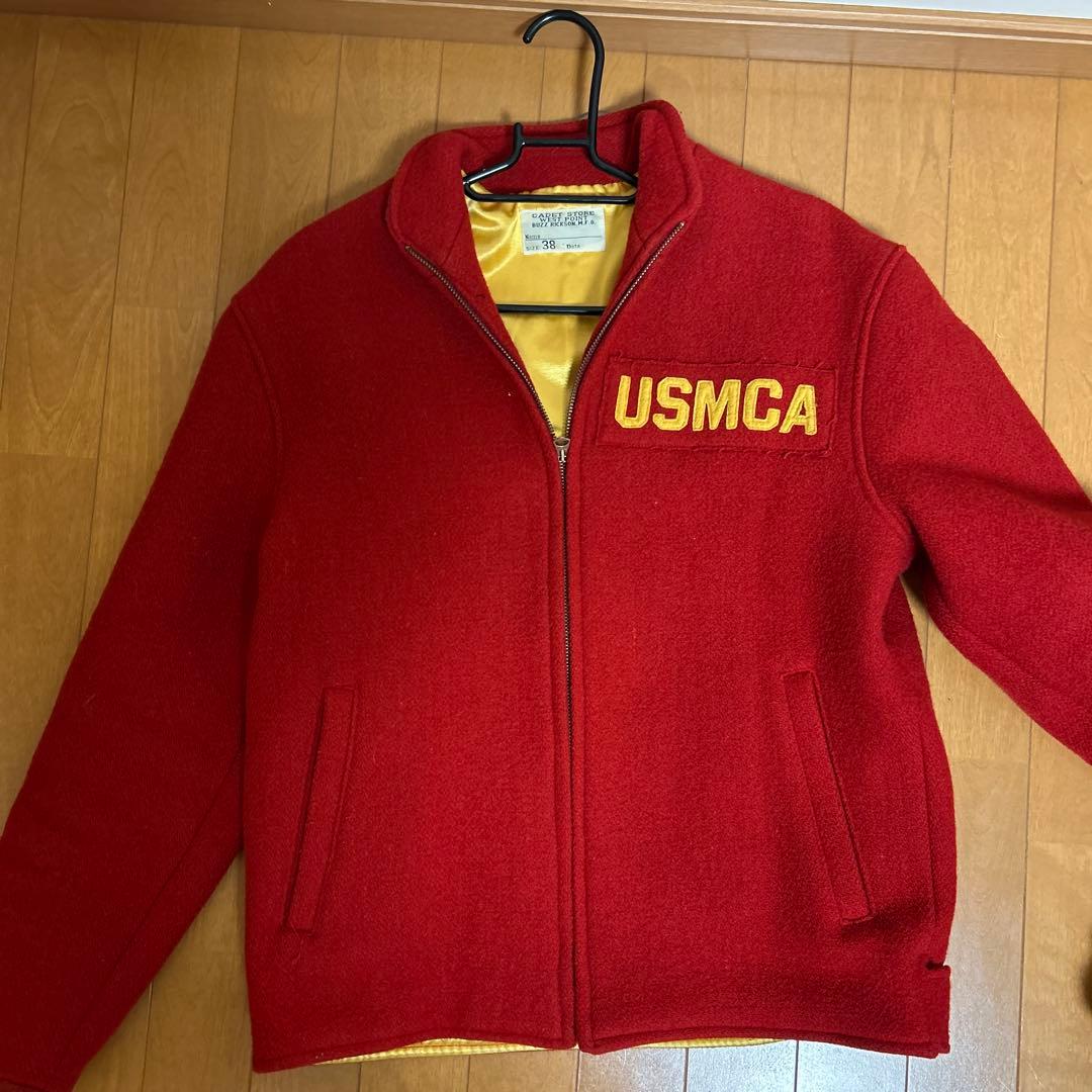 USMCA 赤色 ウォームアップウェア