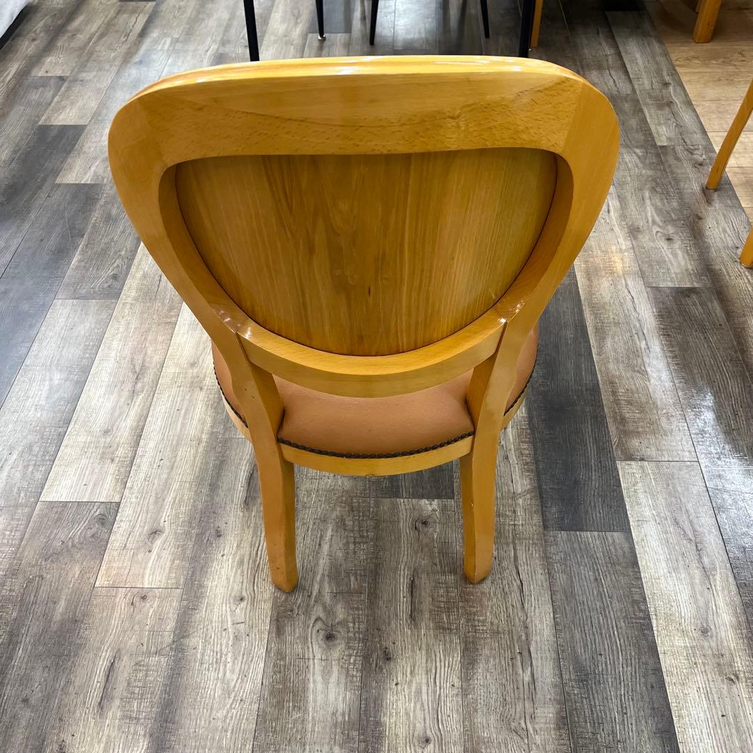 イタリア クラシックスタイル 象嵌細工チェア　サイドチェア