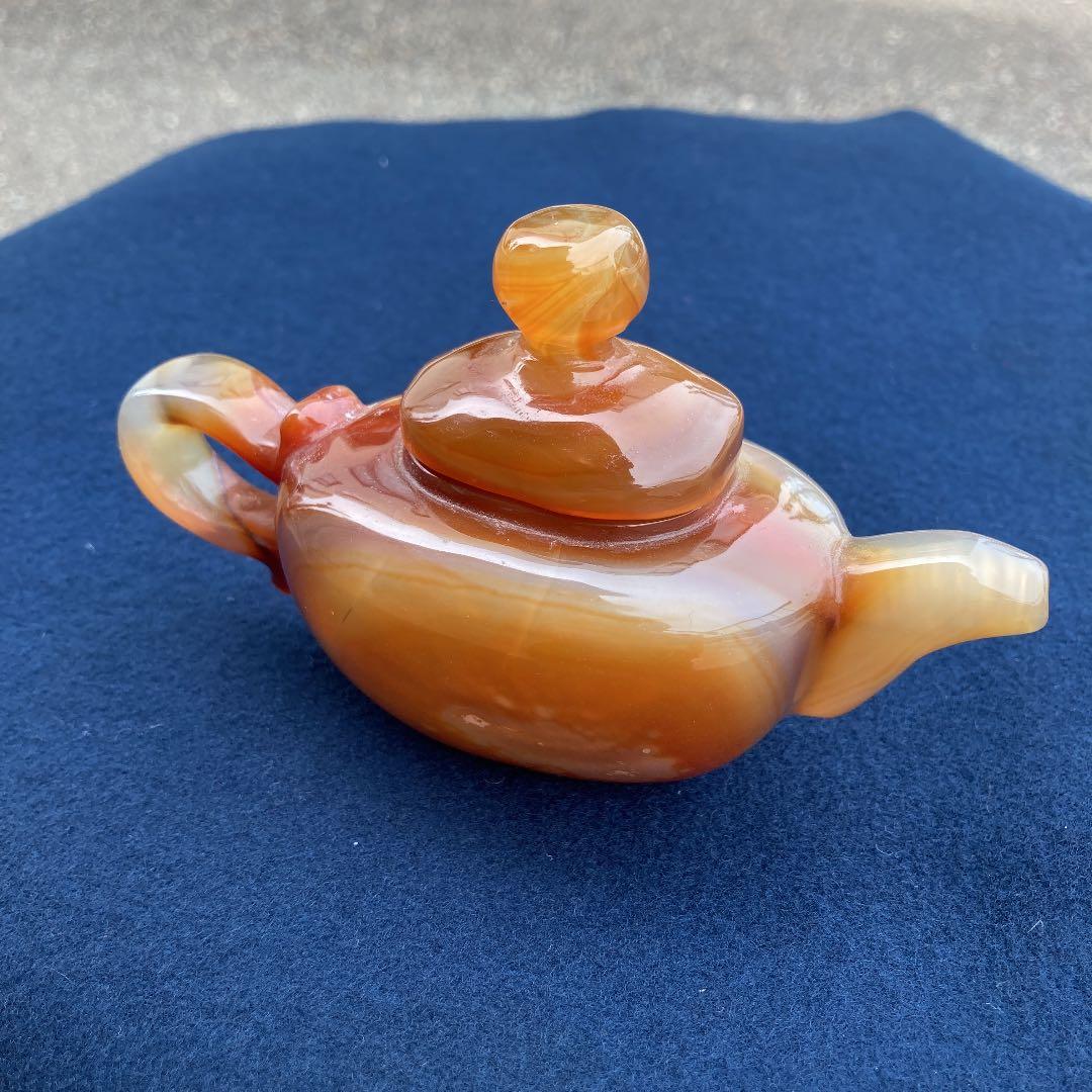 お値下げ　瑪瑙急須