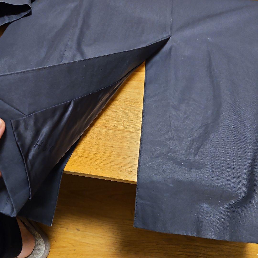 【たつ】英国製マッキントッシュ　トレンチコート　ネイビー38定価約22万円