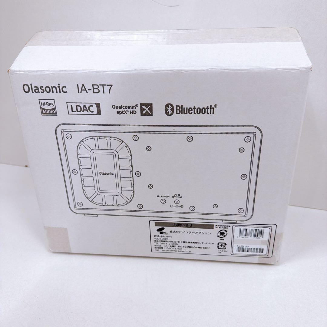 Olasonic IA-BT7 Bluetooth スピーカー ウォルナット