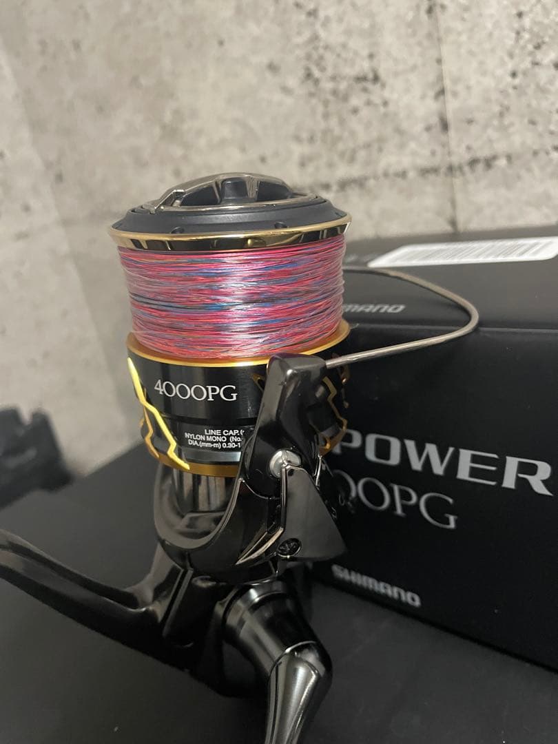 【美品】シマノ 20ツインパワー 4000PG（機関良好）