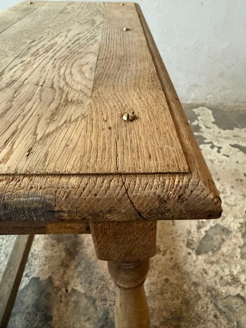 ビンテージ　スツール　サイドテーブル ベッドサイドテーブル　　剥離