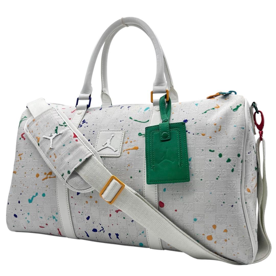 限定✨美品✨AIR JORDAN ボストンバッグ　2way モノグラム