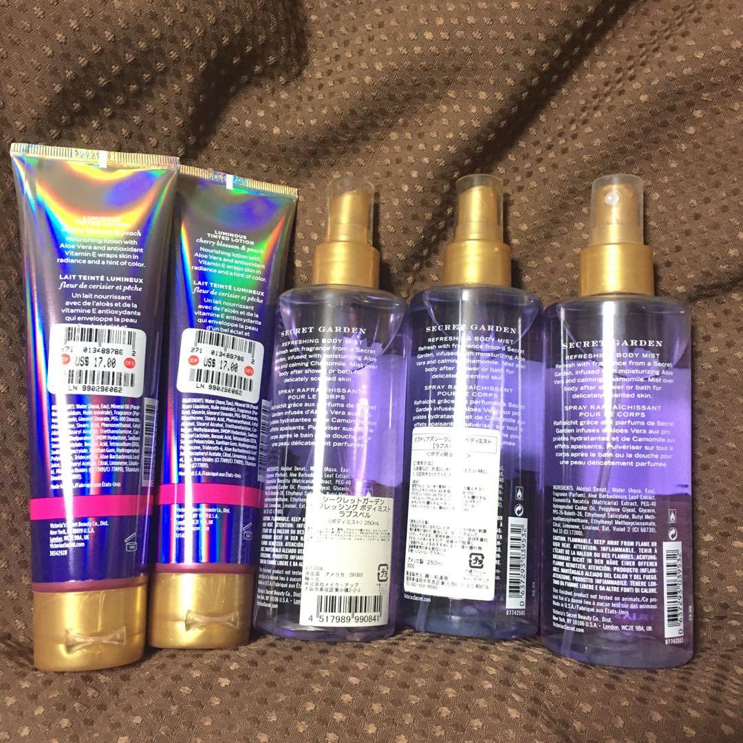 ヴィクトリアシークレット　ボディミスト　ボディローション　ラブスペル