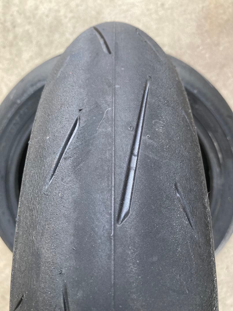 中古　ダンロップ　α13 sp H 前後　2023製　110/150-