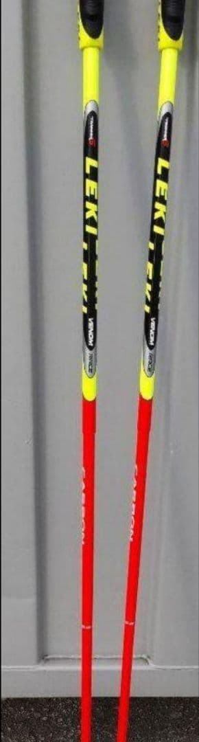 未使用保管品 LEKI VENOM CARBON ベノム カーボン 125cm