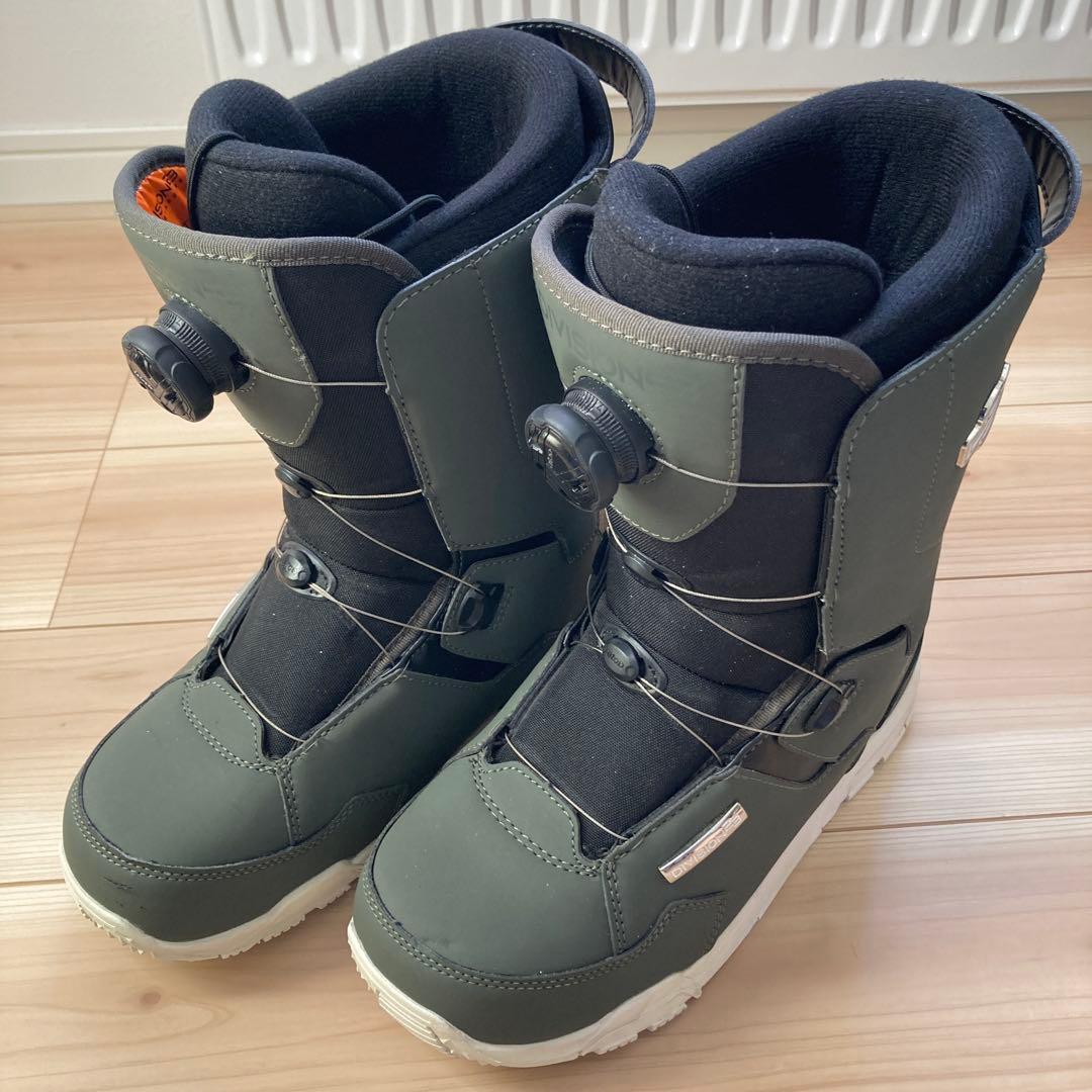 スノーボードブーツ 男性用 オリーブグリーン