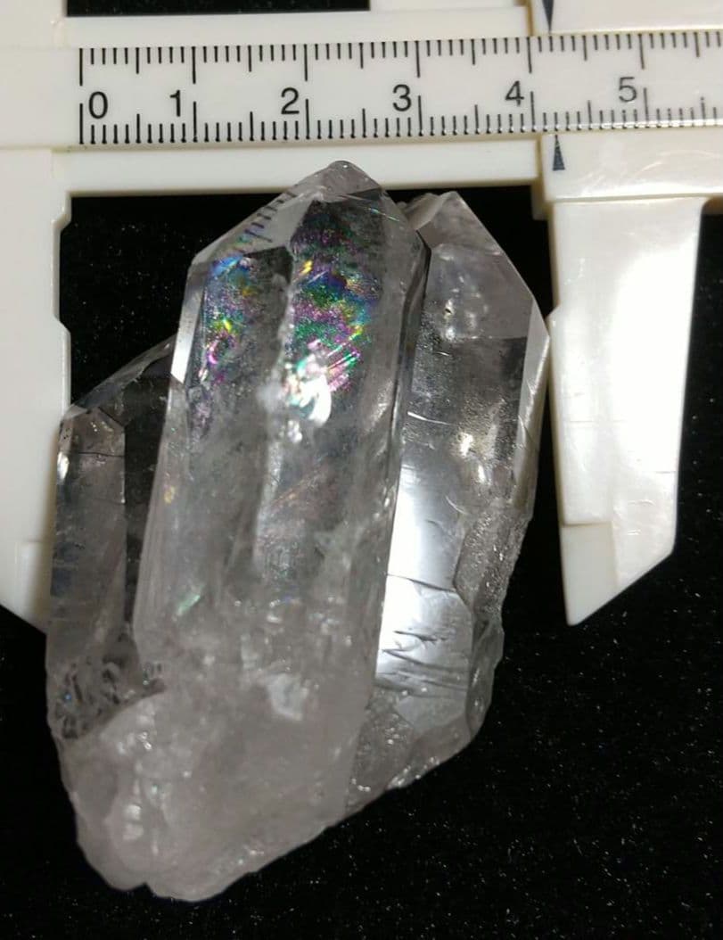 超希少　レコードキーパー　極上レインボー入り　トマスゴンサガ産　水晶クラスター