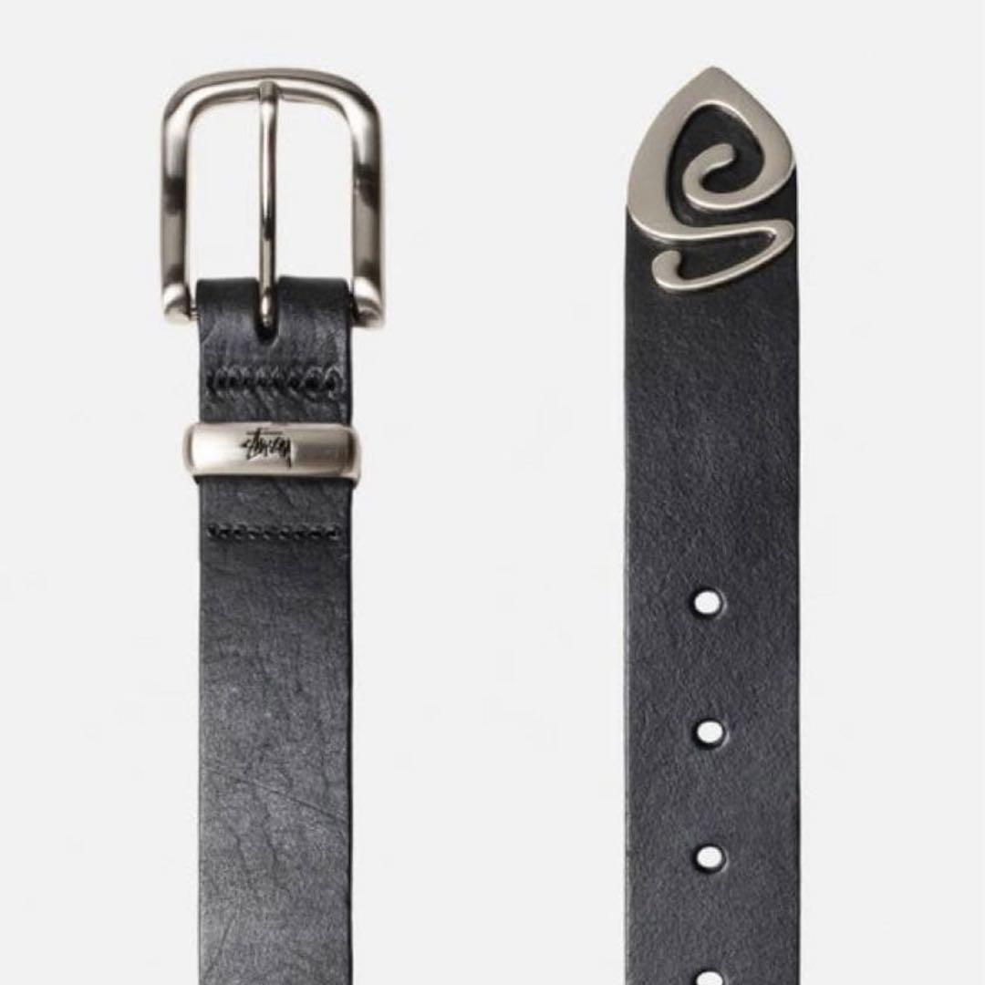 STUSSY L S TIP BELT ブラック S/M ベルト 新品