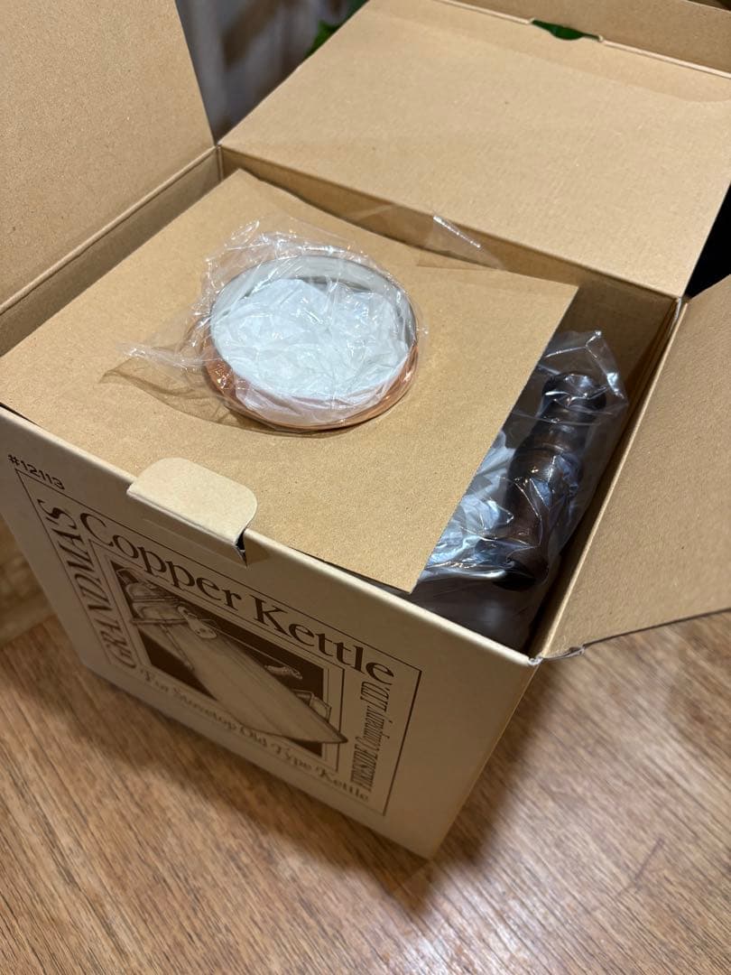 新品未使用　グランマ コッパーケトル #12113 3.3L小　旧ロゴ