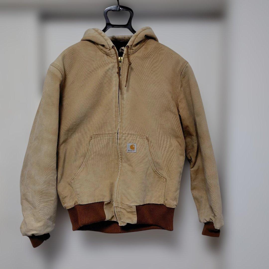 Carhartt アクティブジャケット S 中綿 ブラウンMade in USA