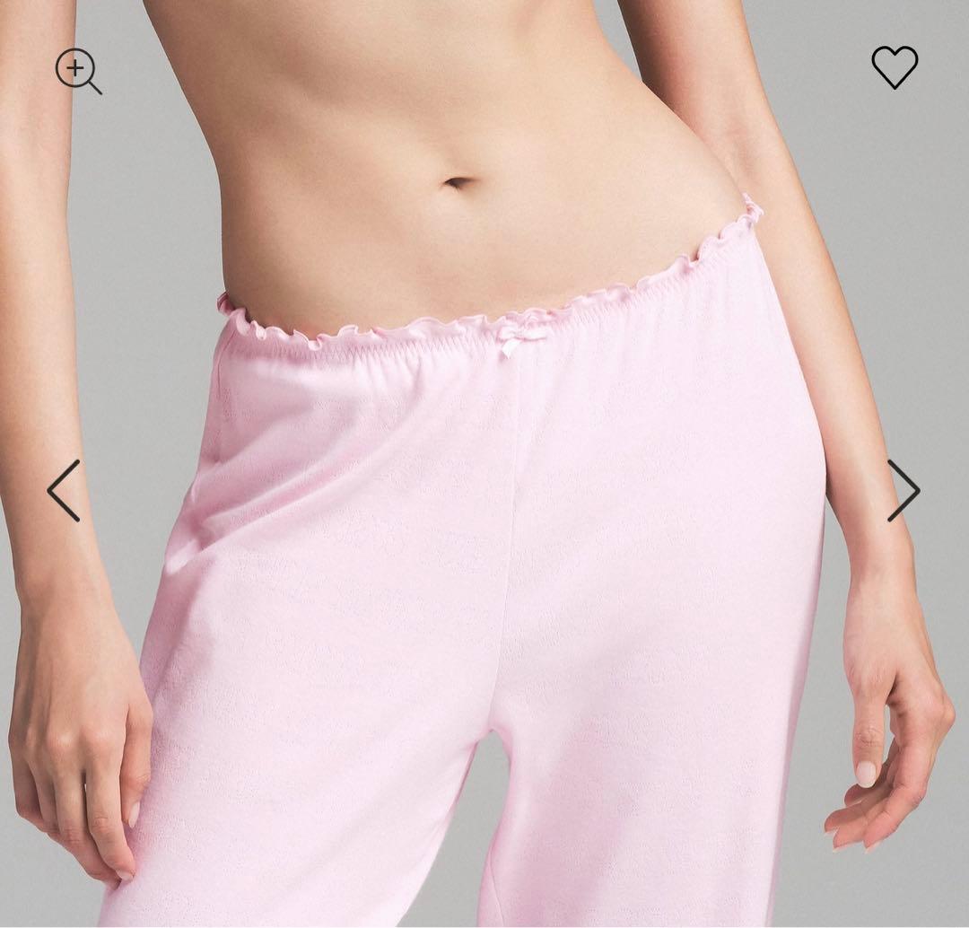 ルームウェア・パジャマ SKIMS LOGO POINTELLE STRAIGHT LEG PANT