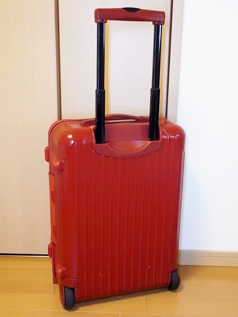 ◇リモワ サルサ 35L【機内持込可】人気色レッド◇メンテナンス・クリーニング済