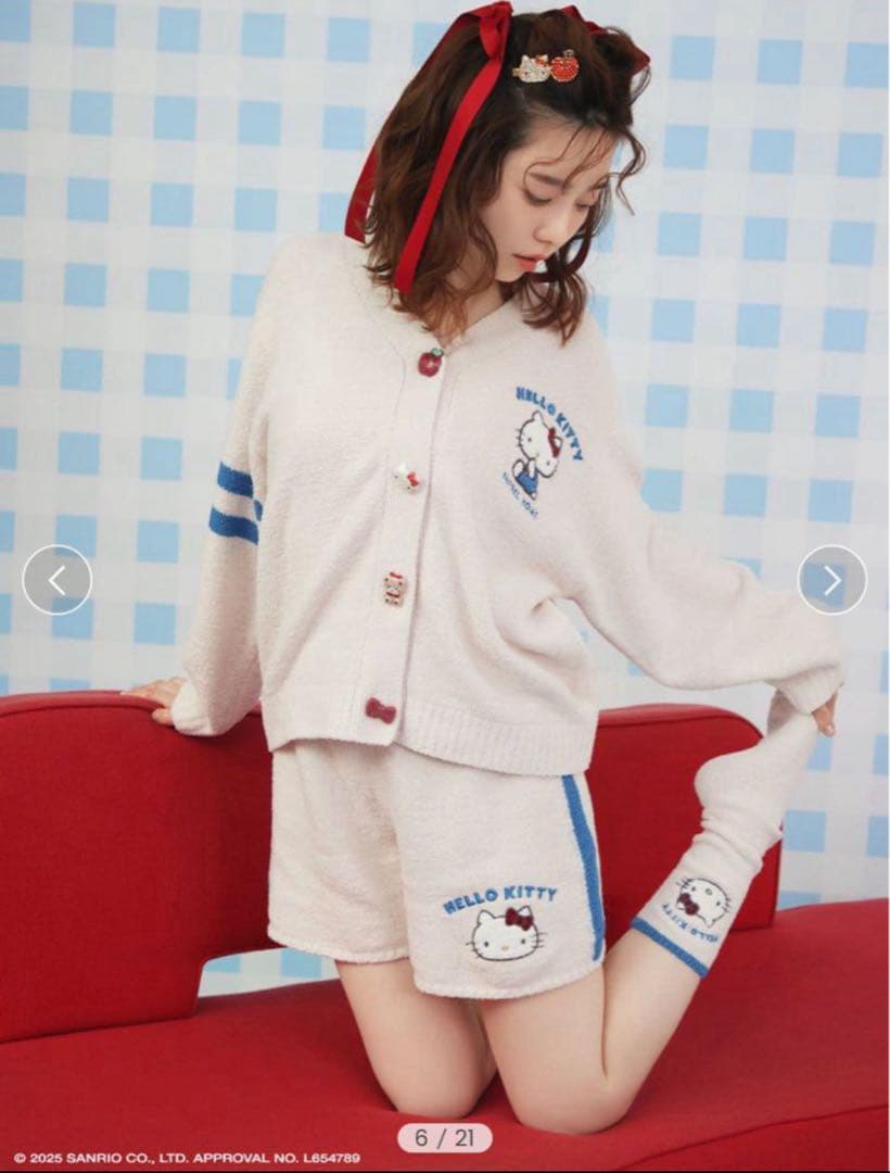 【新品タグ付き】スナイデルホーム　ハローキティコラボ カーディガン