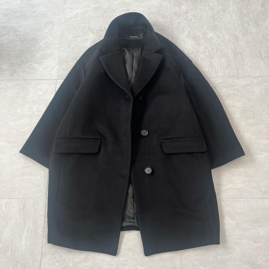 ジャーナルスタンダード スーパーウールテーラーコート ブラック