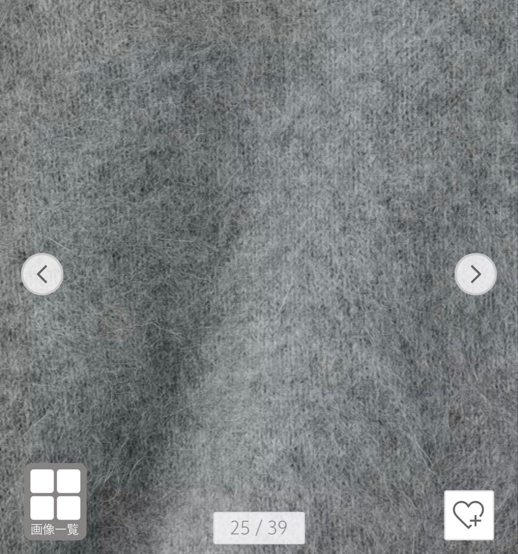 BEAUTY&YOUTH フォックスカシミヤブレンド Vネックニット