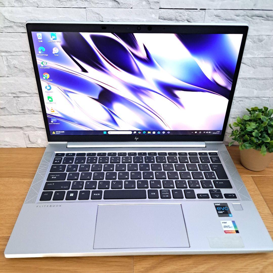 HP EliteBook ノートパソコン 第11世代 オフィス付き Webカメラ