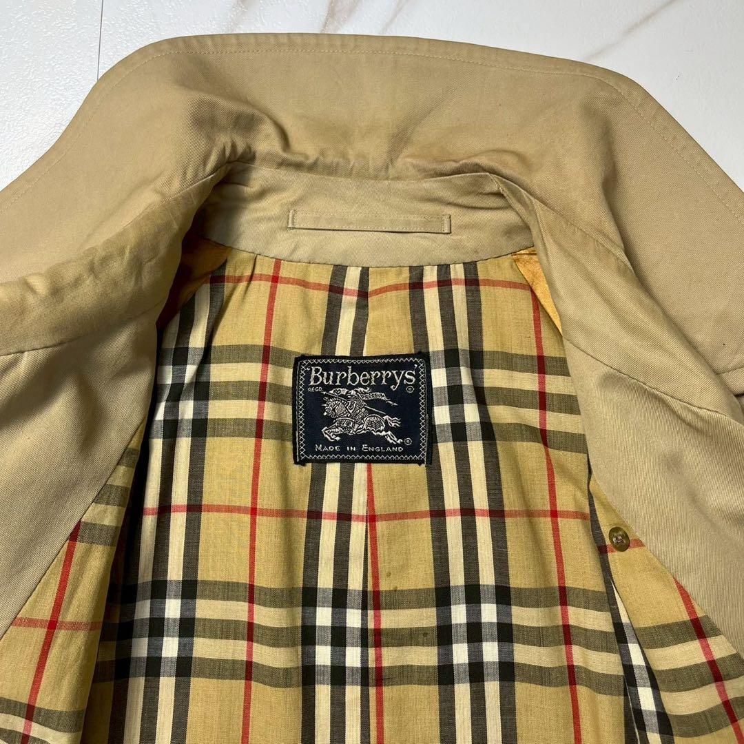 着丈115✨️美品 バーバリー トレンチコート ベルト付き ベージュ