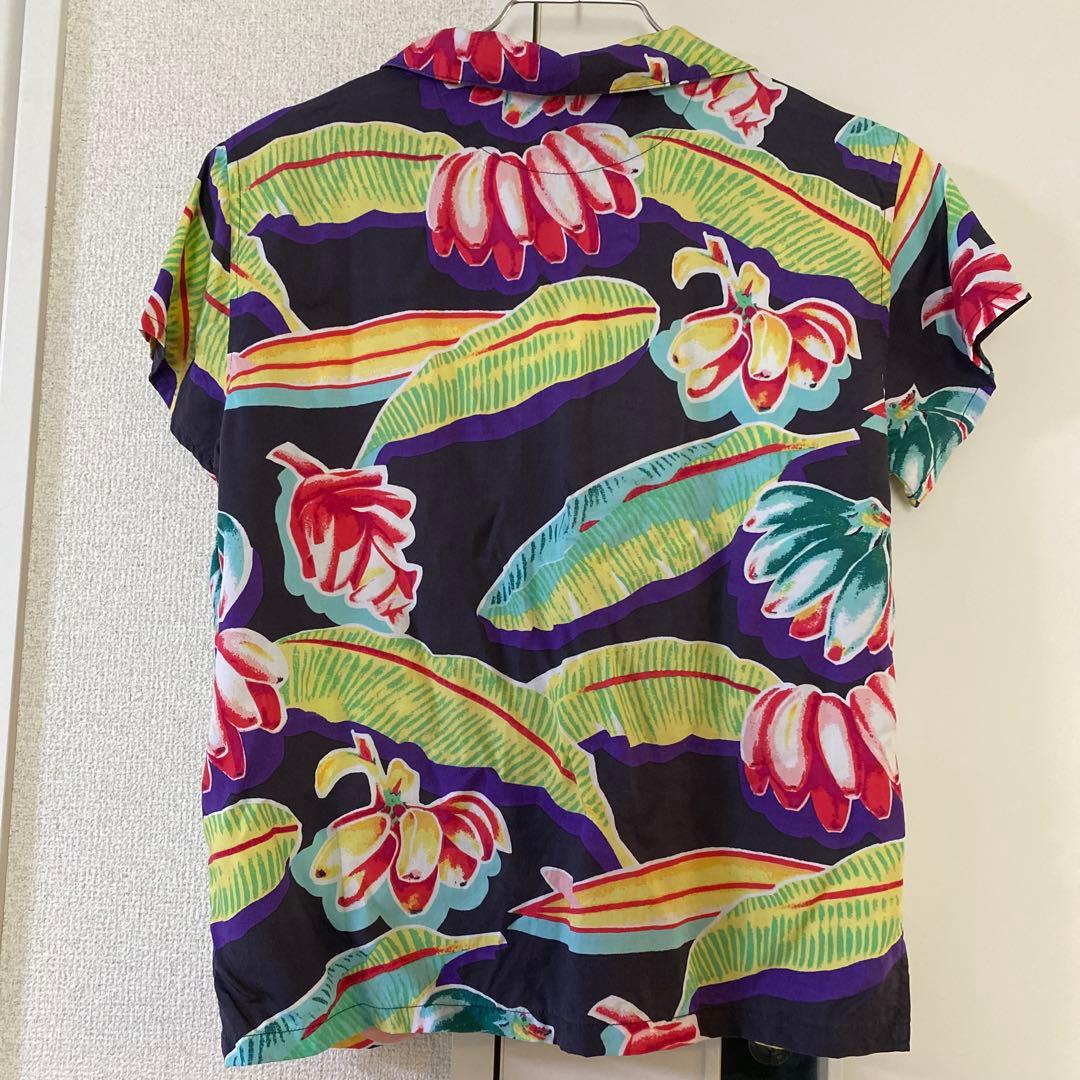 洗濯のみ　パタロハ　アロハ　レディース　復刻版　ブラックバナナ　サイズ4