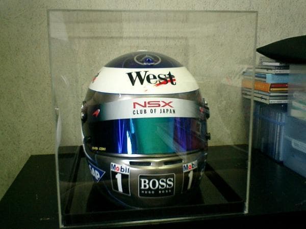 まとめて２個出品!! ヘルメット用　アクリルケース！☆(２mmUVカット付)