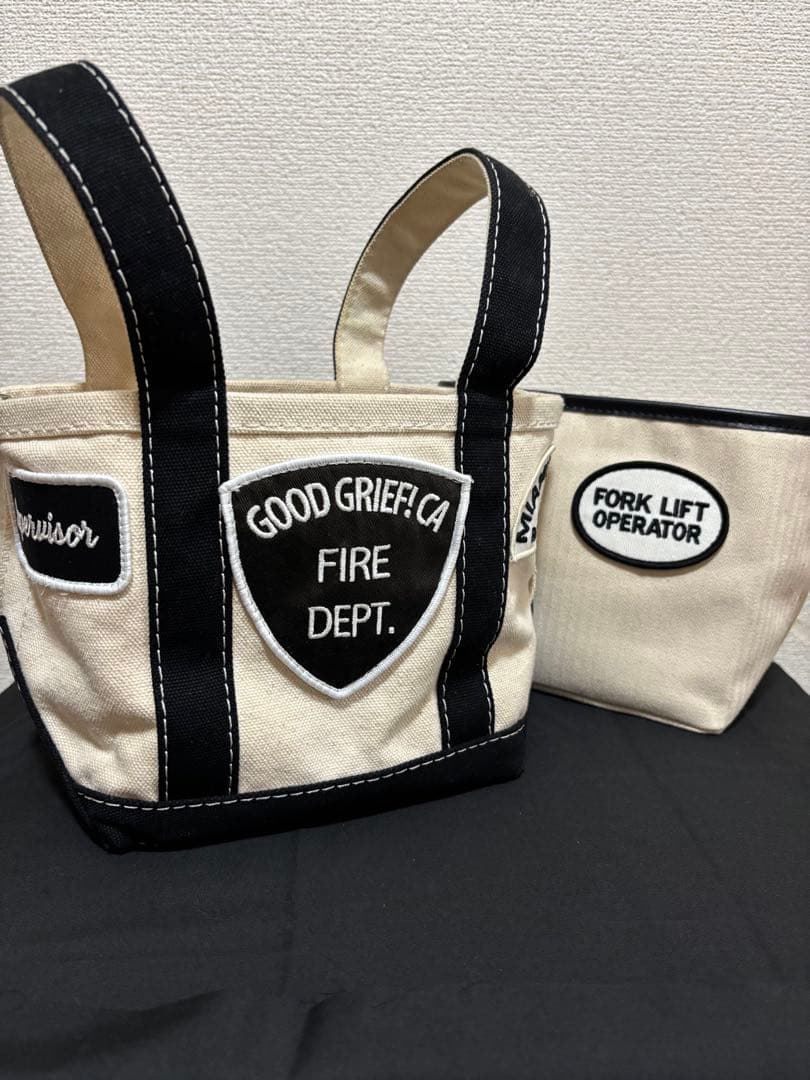 バッグ GOOD GRIEF! PATCE TOTE BAG