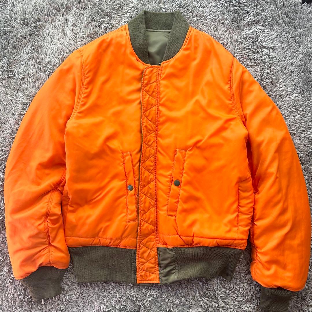 【極美品】アルファインダストリーズ MA-1 フライトジャケット カーキ M