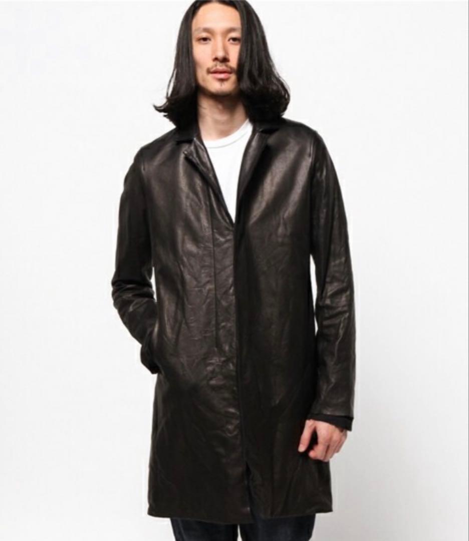 wjk レザージャケット　チェスターコート　メンズコート