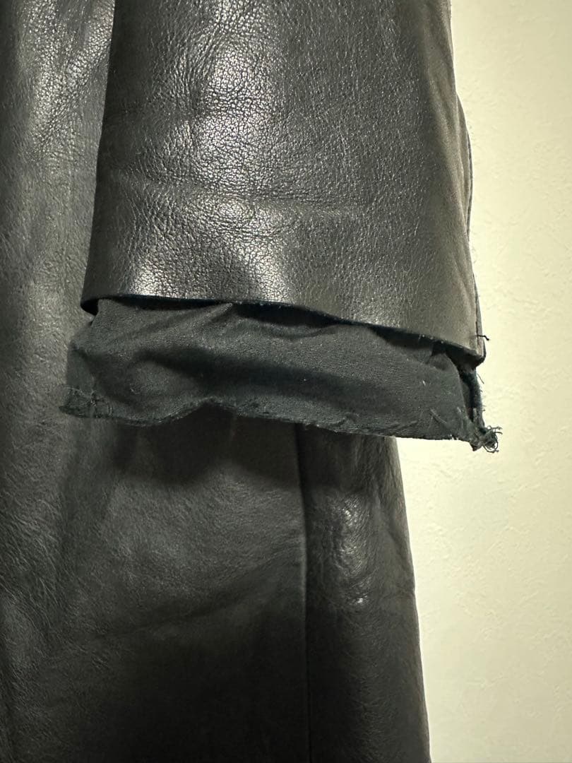 wjk レザージャケット　チェスターコート　メンズコート