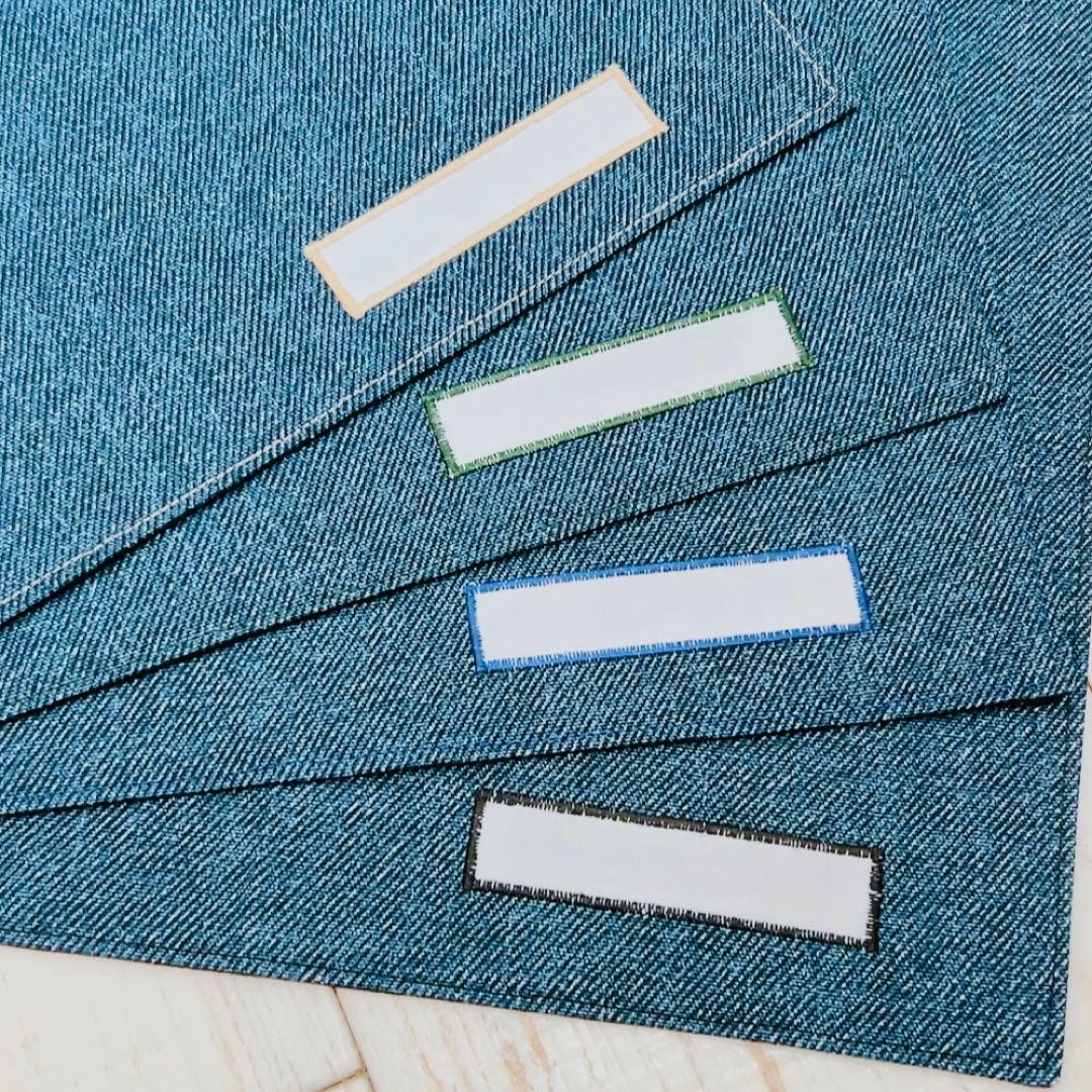 \オーダーありがとうございます/デニム調ランチョンマット