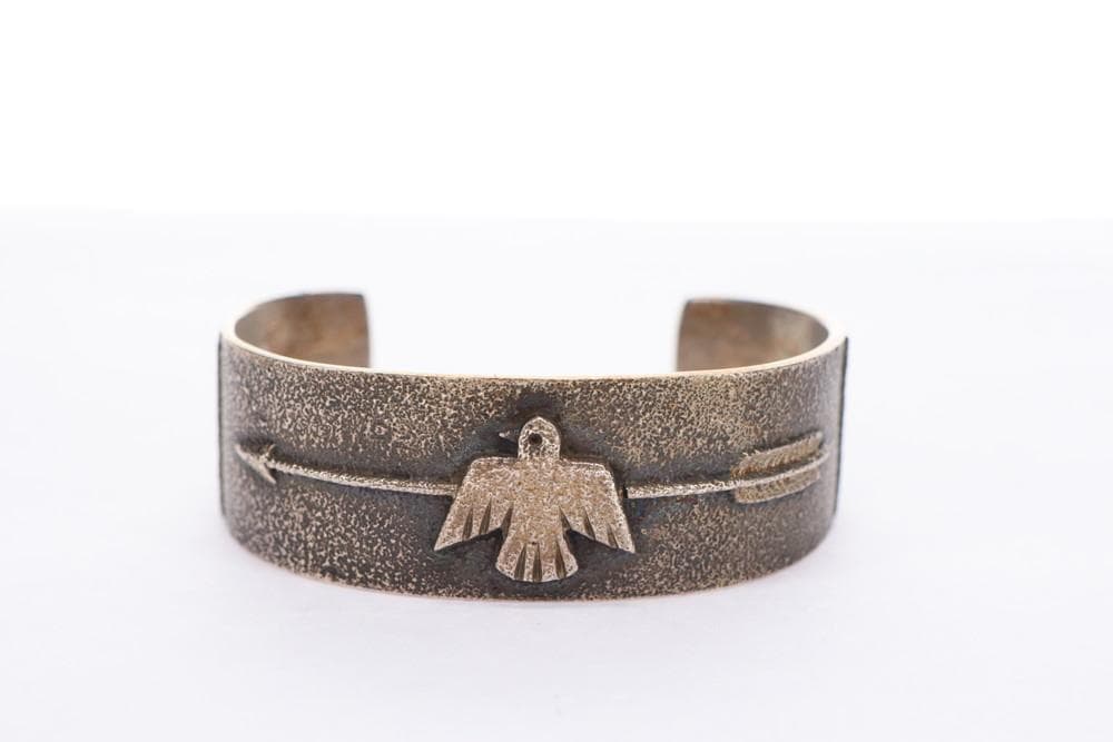 ◆インディアンジュエリー ナバホ族ダリル・ディーン・ビゲイ作バングル09422