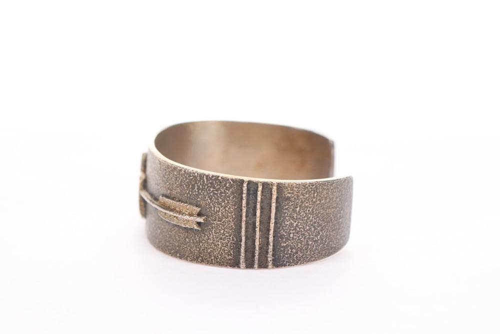 ◆インディアンジュエリー ナバホ族ダリル・ディーン・ビゲイ作バングル09422