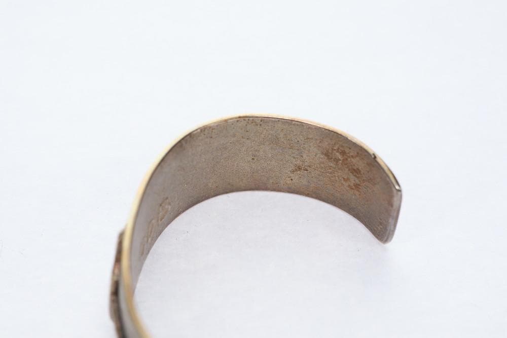 ◆インディアンジュエリー ナバホ族ダリル・ディーン・ビゲイ作バングル09422