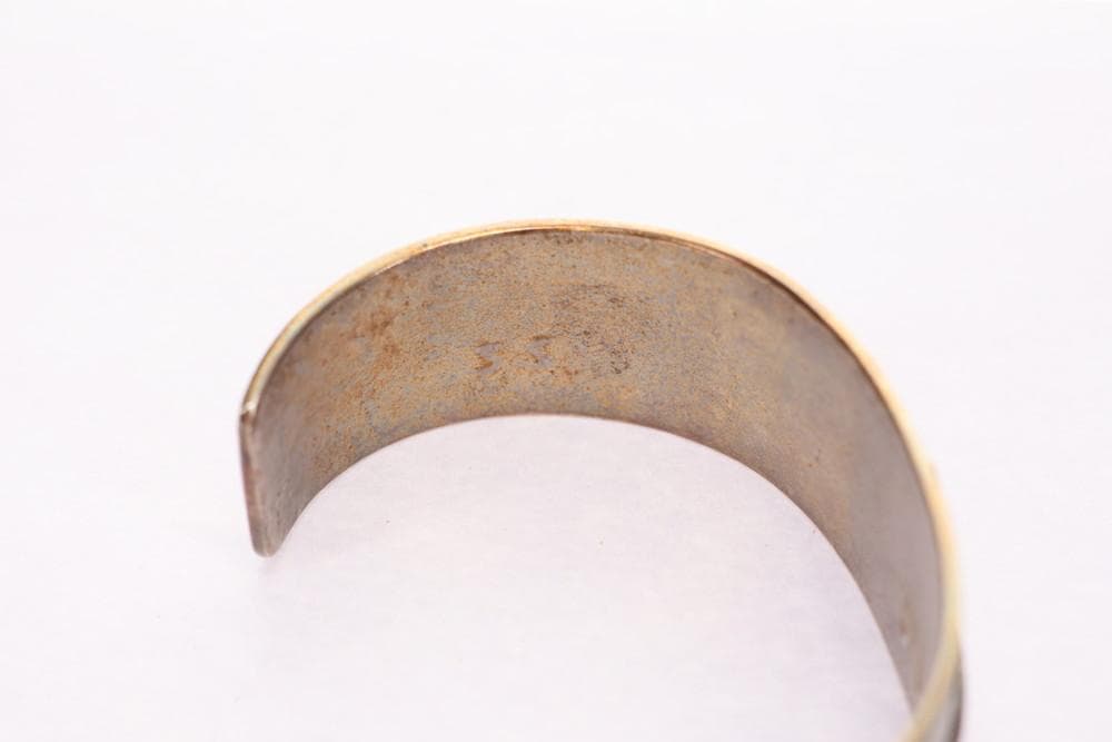 ◆インディアンジュエリー ナバホ族ダリル・ディーン・ビゲイ作バングル09422