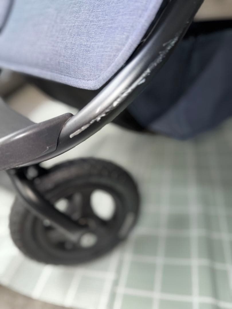 【クリーニング済】エアバギー ココダブルEX　フロムバース　アースブルー