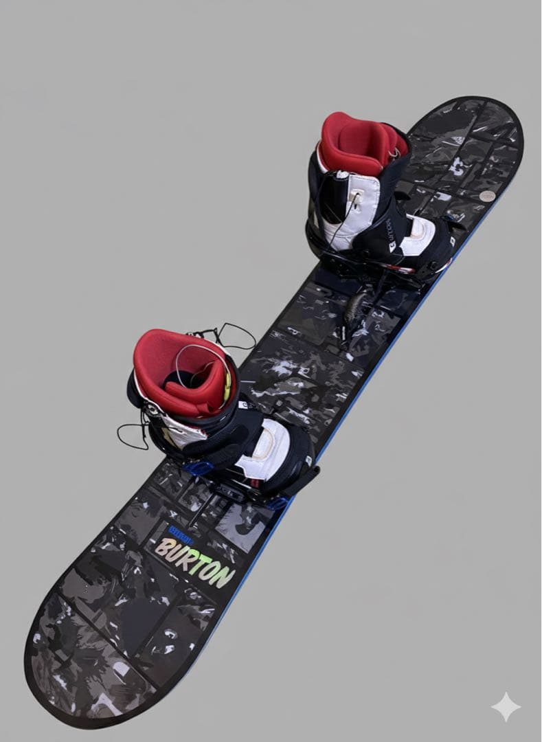 美品　BURTON バートン　初心者オススメ　メンズスノーボード　ケースセット