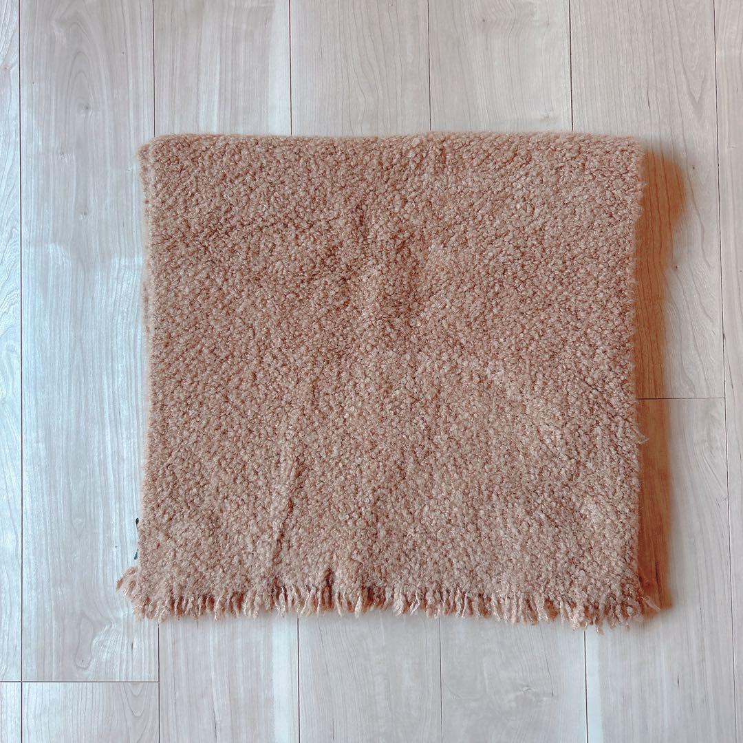 ロロ・ピアーナ Loro Piana テディベア 大判ストール キャメルシルク