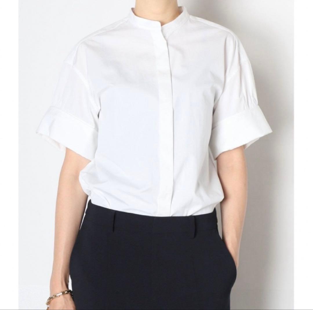 col pierrot Stand Collar ブラウス