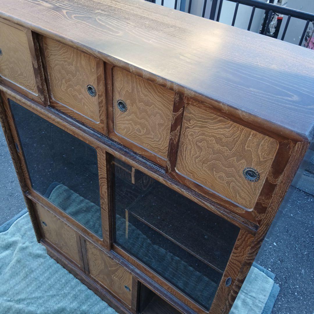 レトロ☆茶タンス 古民家 古家具☆当時物