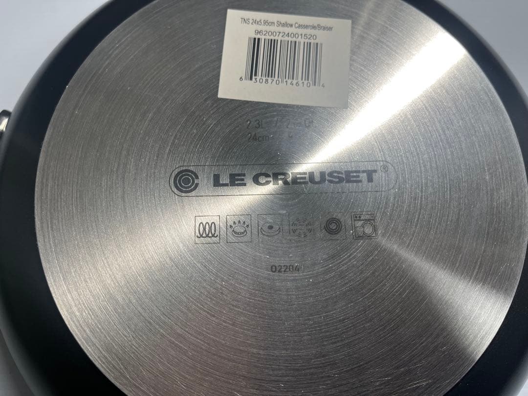 新品未使用　LE CREUSET TNS 24cm Braiser