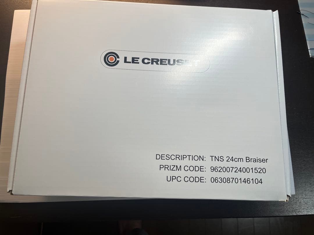 新品未使用　LE CREUSET TNS 24cm Braiser