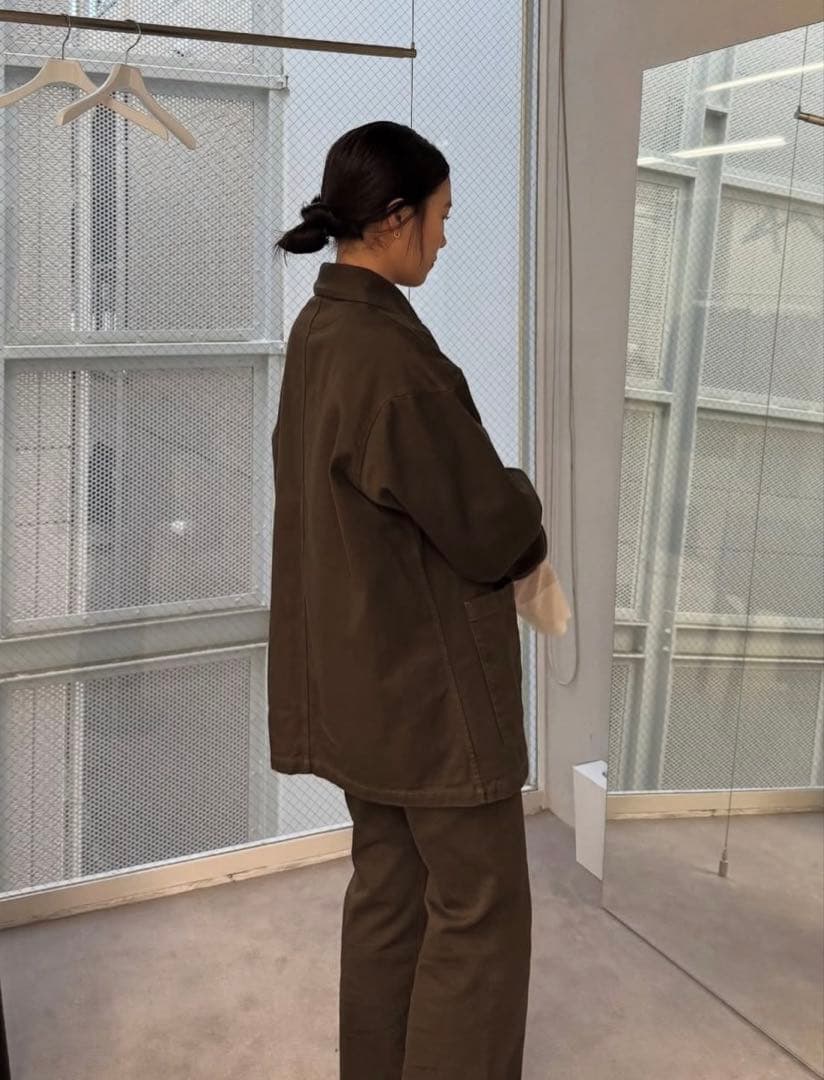 本日のみenofイナフ　work jacket olive02