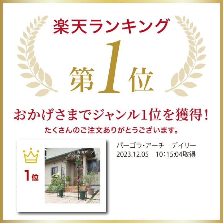 アーチ バラ クレマチス　ガーデニング 庭 ガーデンアーチ　ローズ　 薔薇アーチ